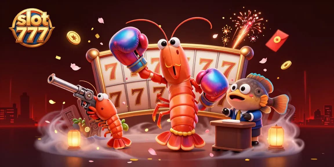 Experience thrilling slot 777 action with vibrant 3D characters and dynamic casino elements.