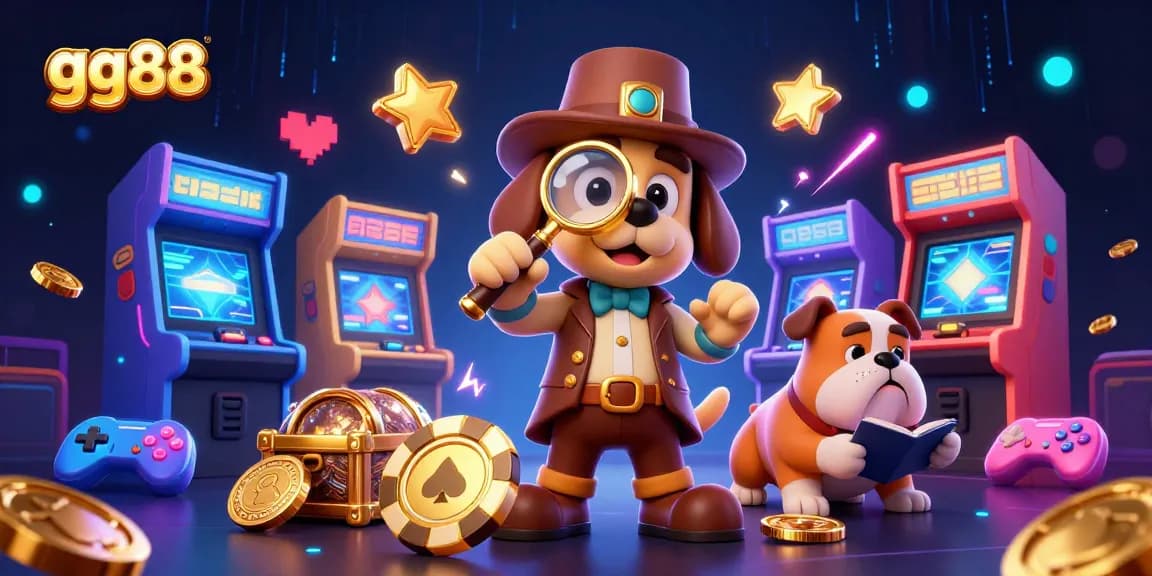 Engage with gg88's thrilling betting scene featuring detectives, games, and clues correlating with casinos.