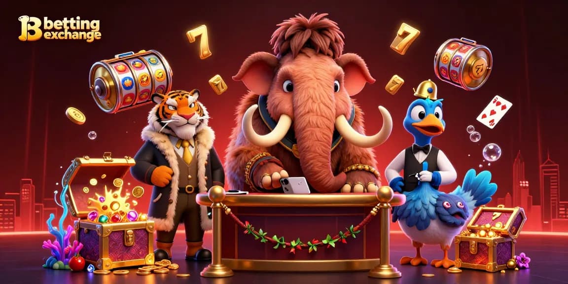 Experience thrilling bets with features of a betting exchange in a vibrant casino setting.