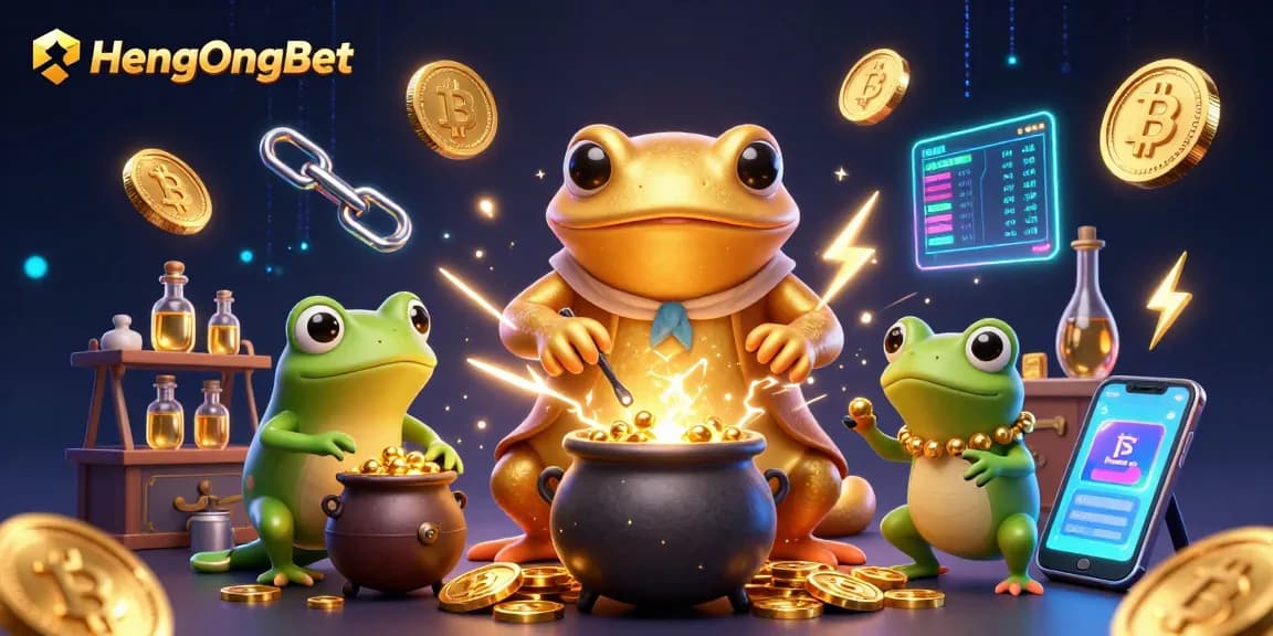 Engage with HengOngBet's vibrant gaming adventure featuring magical characters and digital treasures.