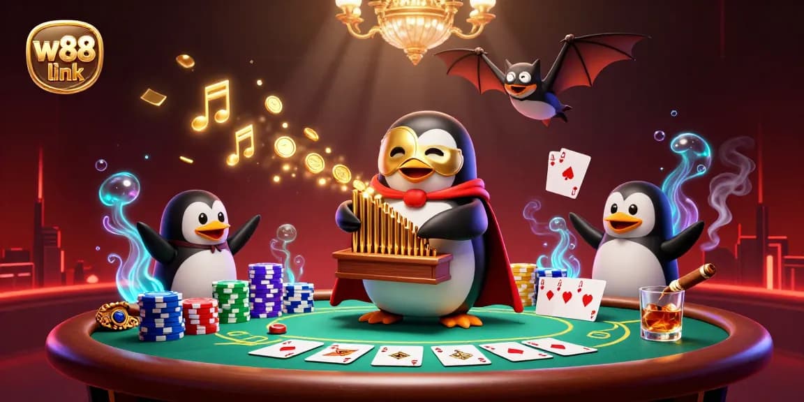 Experience the excitement of W88 link for online betting with rich gaming illustrations.