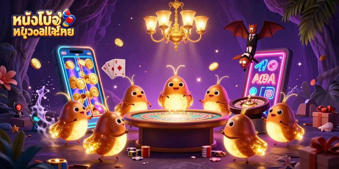 เล่นเกมในคาสิโนที่เต็มไปด้วยแสงสีจากหนังโป๊ญี่ปุ่นแปลไทย