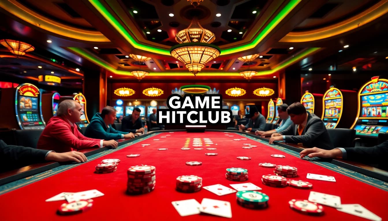Experience the excitement of Game HITCLUB with vibrant tables and thrilling gameplay.