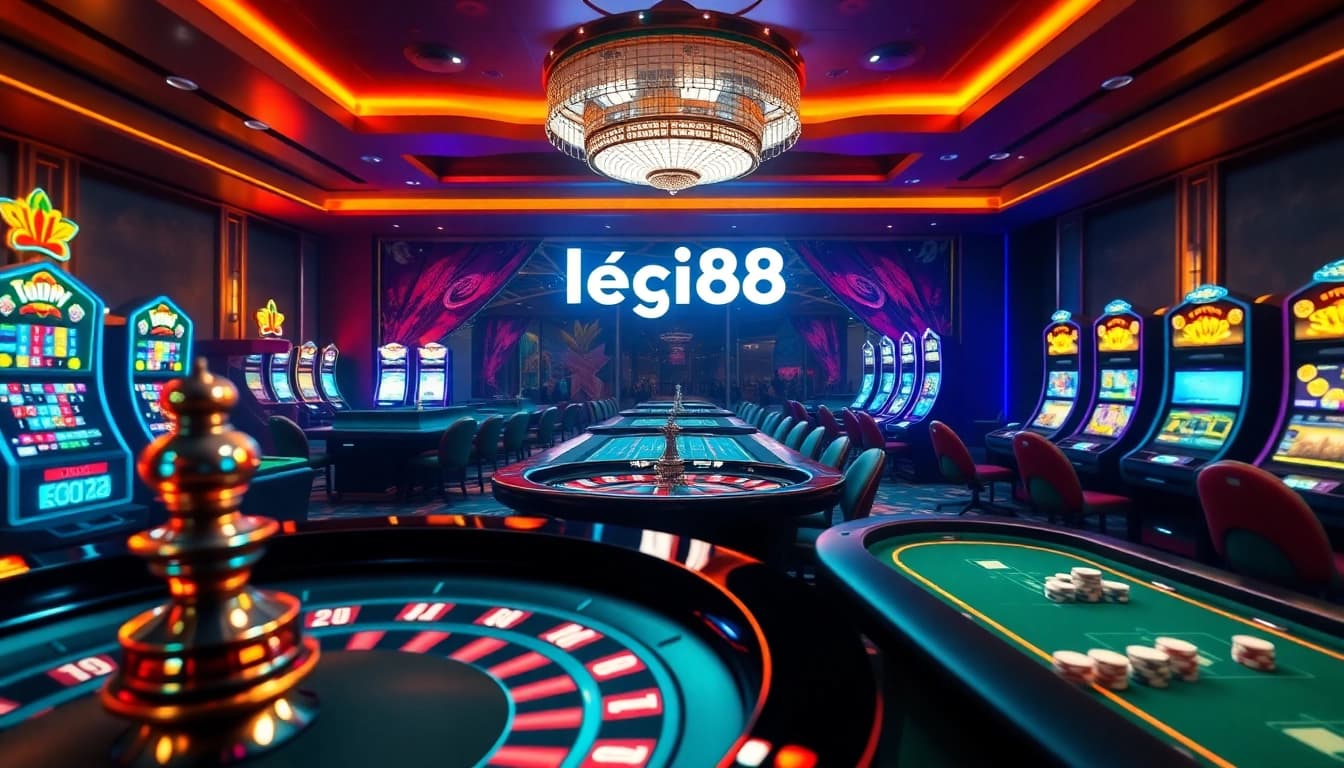 Experience thrilling online gambling with lego138 at vibrant casino tables and exciting slot machines.
