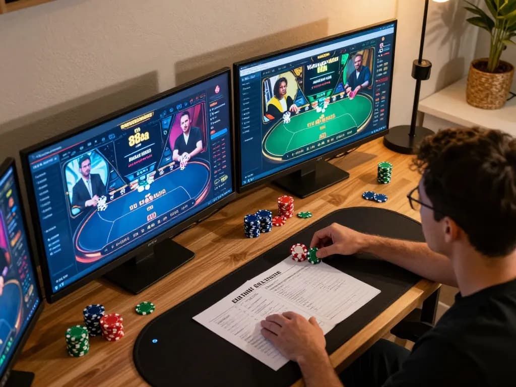Engaging online poker gameplay featuring 88aa strategy insights and player interactions.