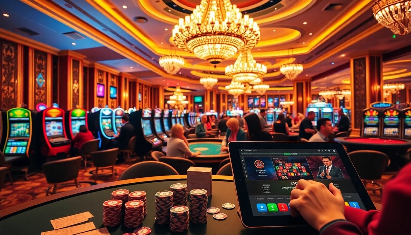 Experience the winning thrill at https://nk88zz.bio/ with vibrant casino games and excited players.