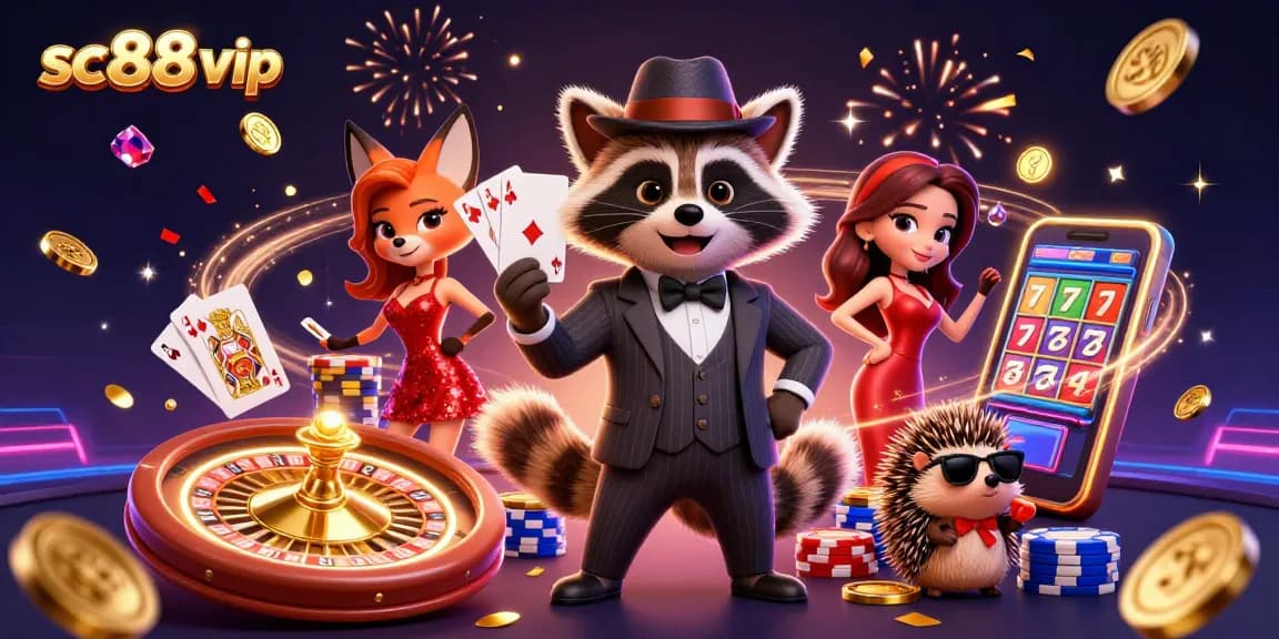 Engage with sc88 vip to win big while playing in a vibrant casino scene filled with excitement.