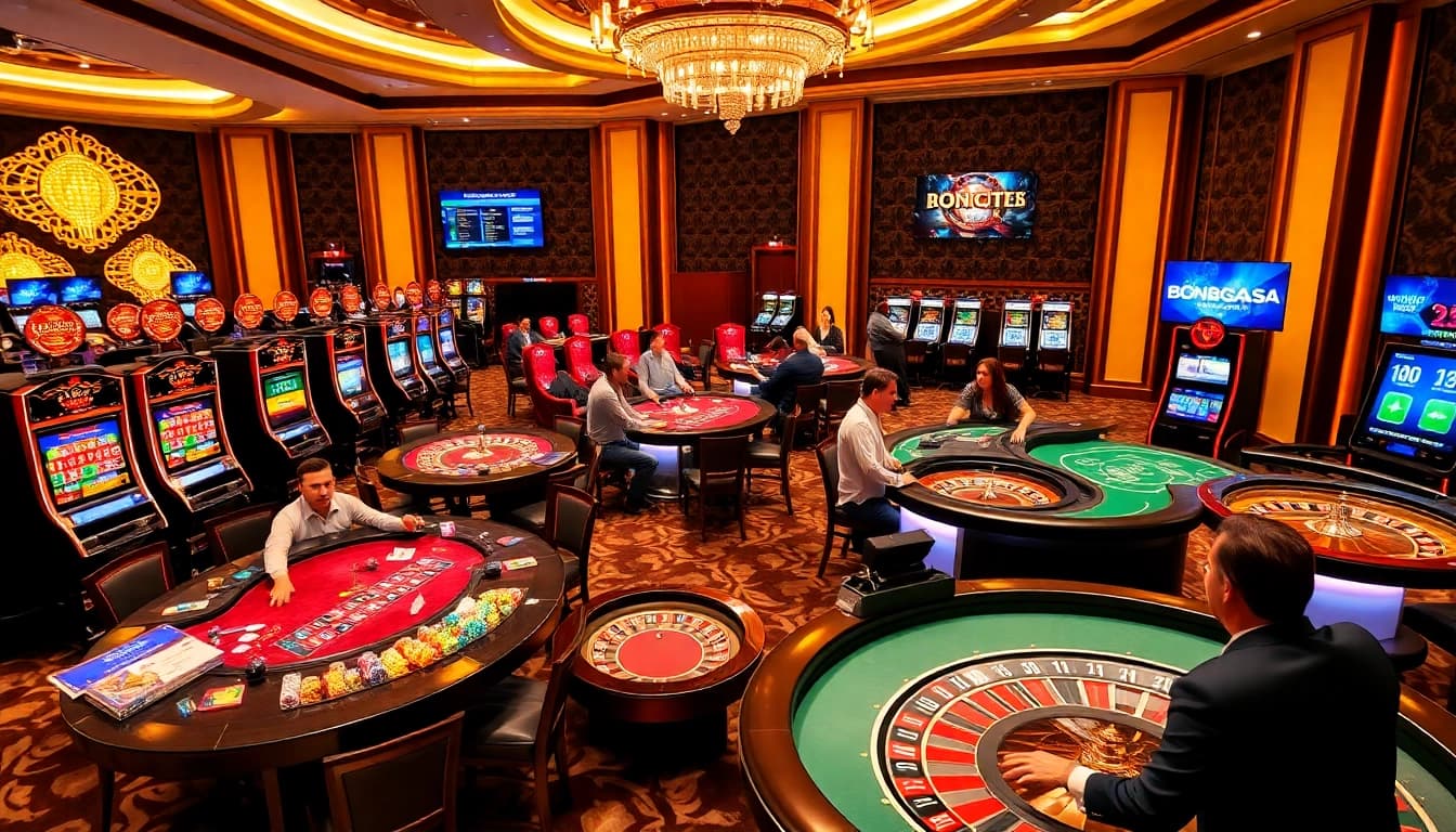 Experience thrilling gameplay at bong88.casa with live casino action and vibrant gaming tables.