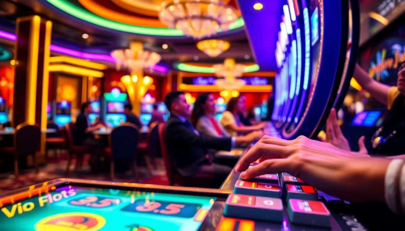 Menangkan keuntungan besar dengan Katsu5 VIP Slot di kasino yang megah dan penuh warna.
