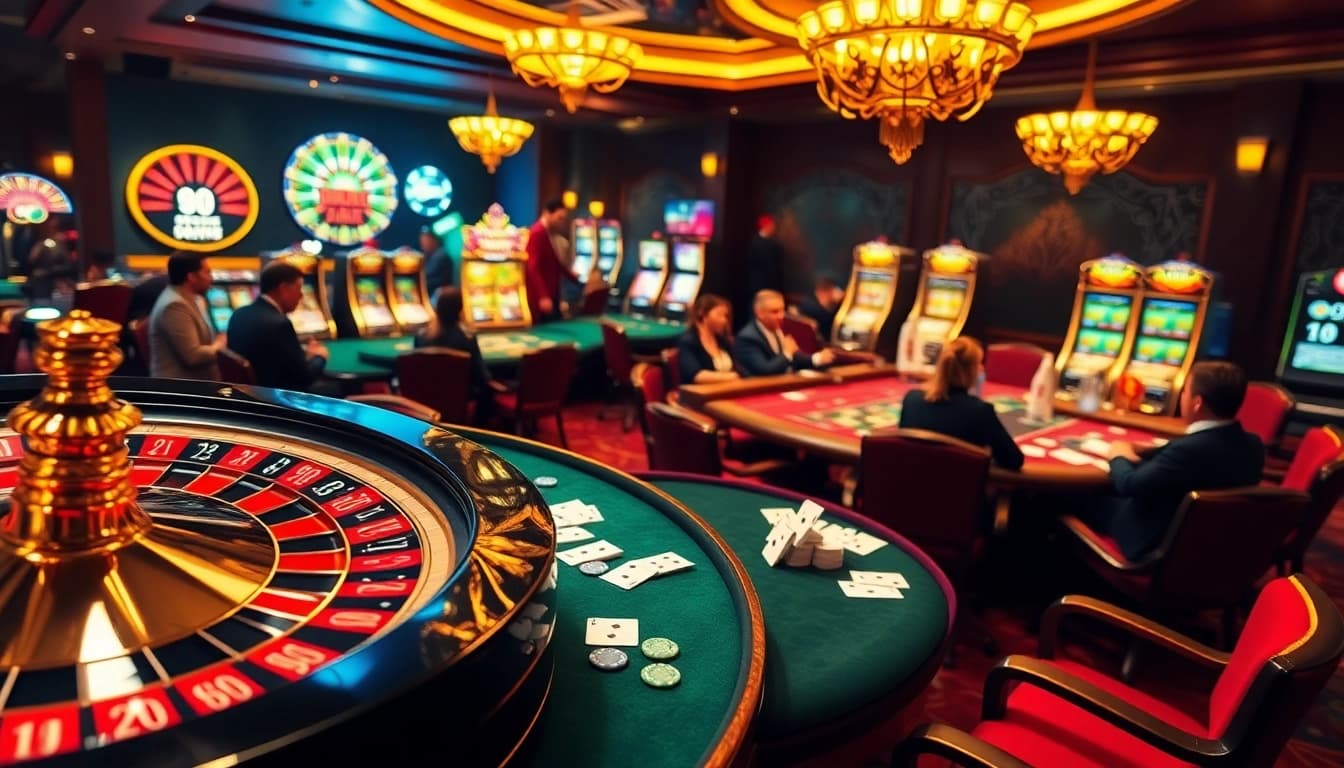 Engage with thrilling games at https://df999.cn.com/ showcasing immersive casino experiences with vibrant roulette and poker action.