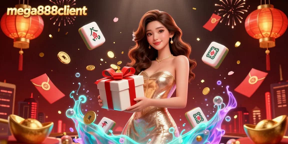 Winning at Mega888Client: Explore the excitement of online casino gaming with immersive visuals and vibrant colors.