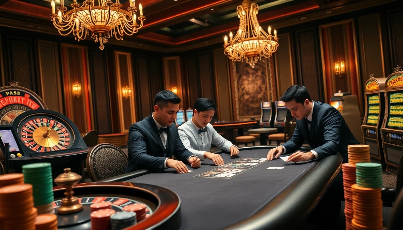 Experience the thrill of 98Win with a vibrant poker scene and luxurious casino atmosphere.