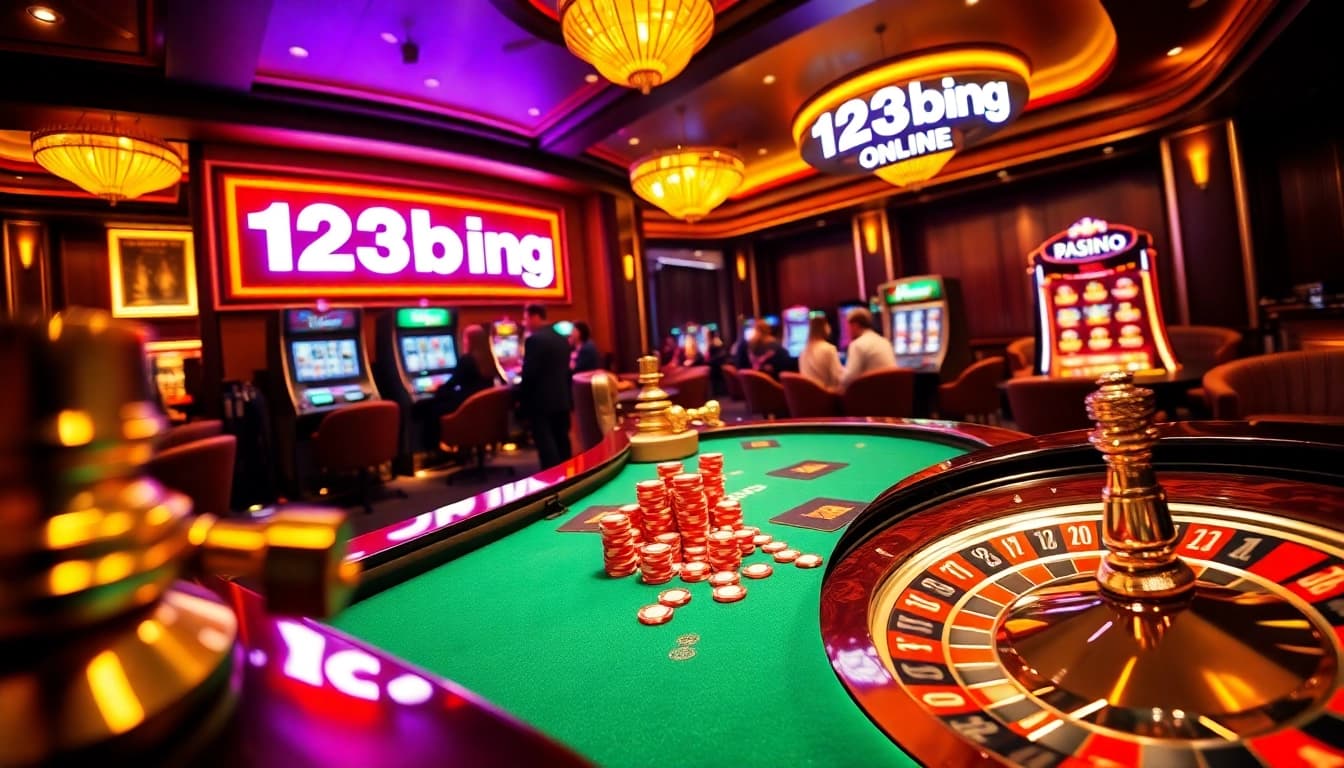 Engage with thrilling gaming at 123b.ing in a lively casino atmosphere.