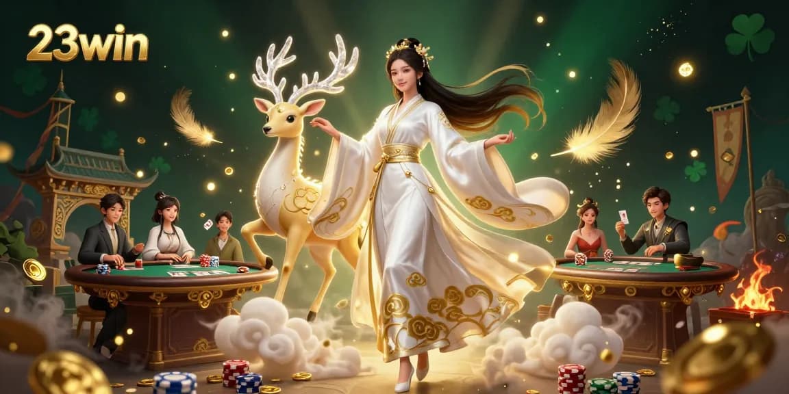 Experience thrilling gameplay at 23win with a vibrant poker scene and enchanting visuals.
