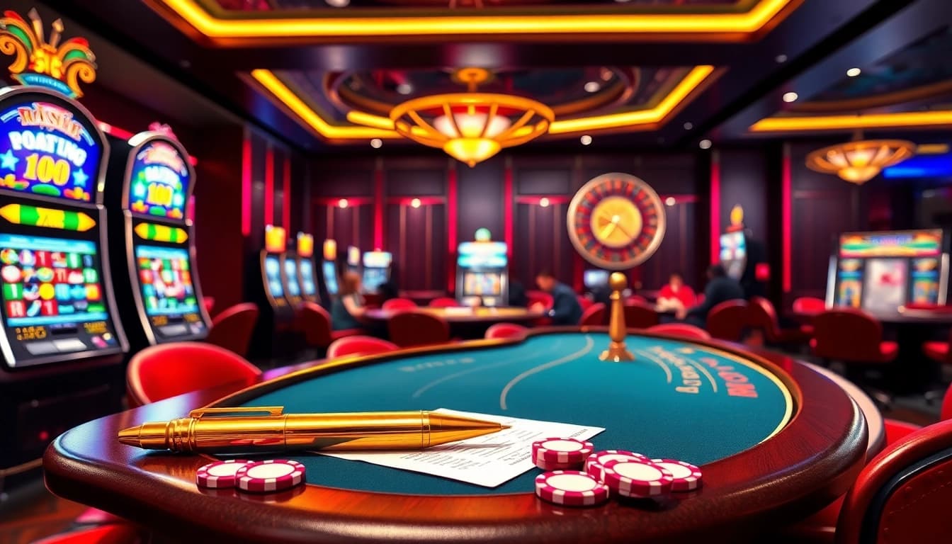 Experience thrilling gameplay at a casino while using pen 4d for precise betting strategies.