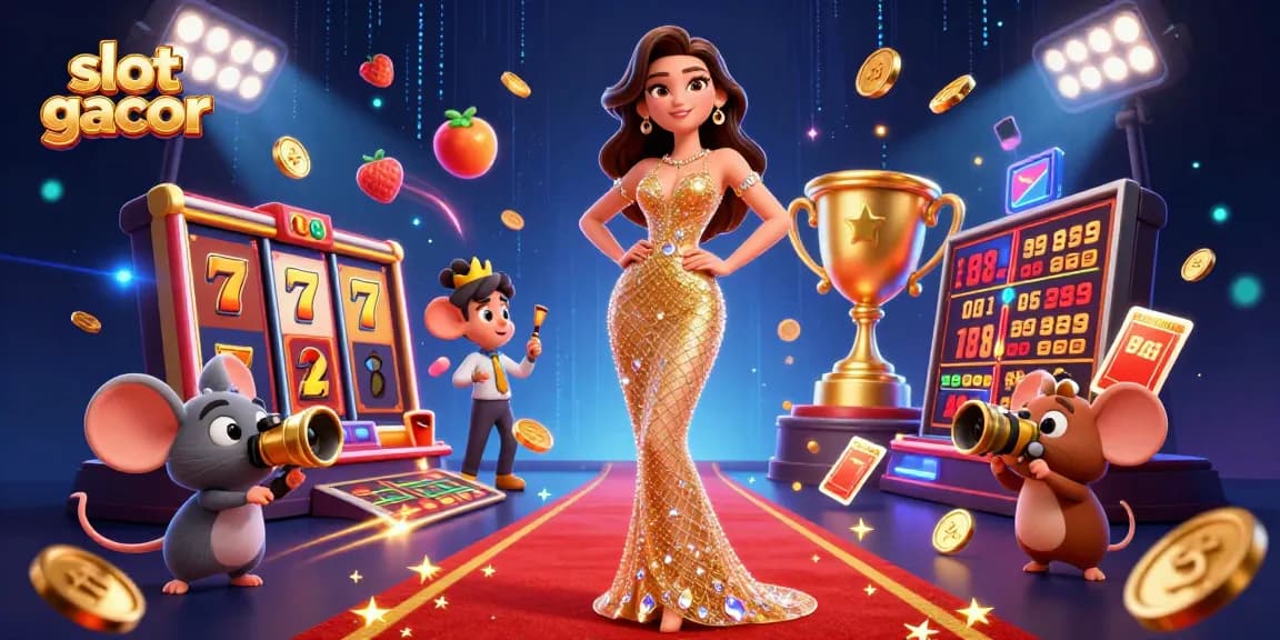 Experience slot gacor with thrilling games and jackpots in a vibrant, dynamic casino scene.
