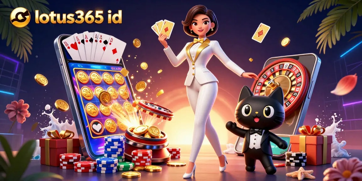 Engage with lotus365 id and experience thrilling gaming action with vibrant casino elements.