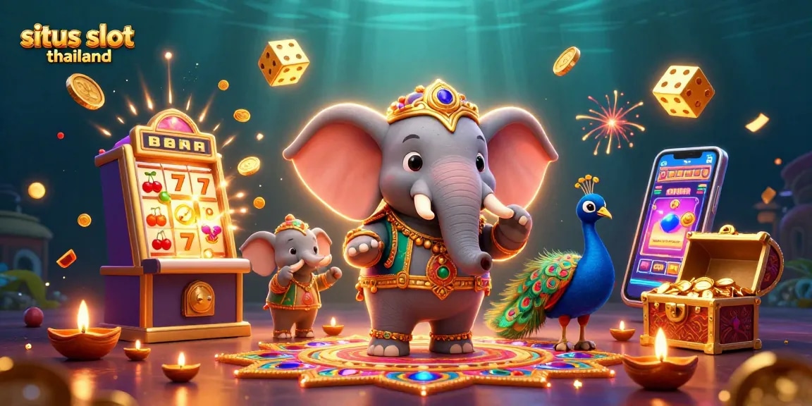 Engage with situs slot thailand featuring vibrant 3D elements and jackpot excitement bursting with wins.