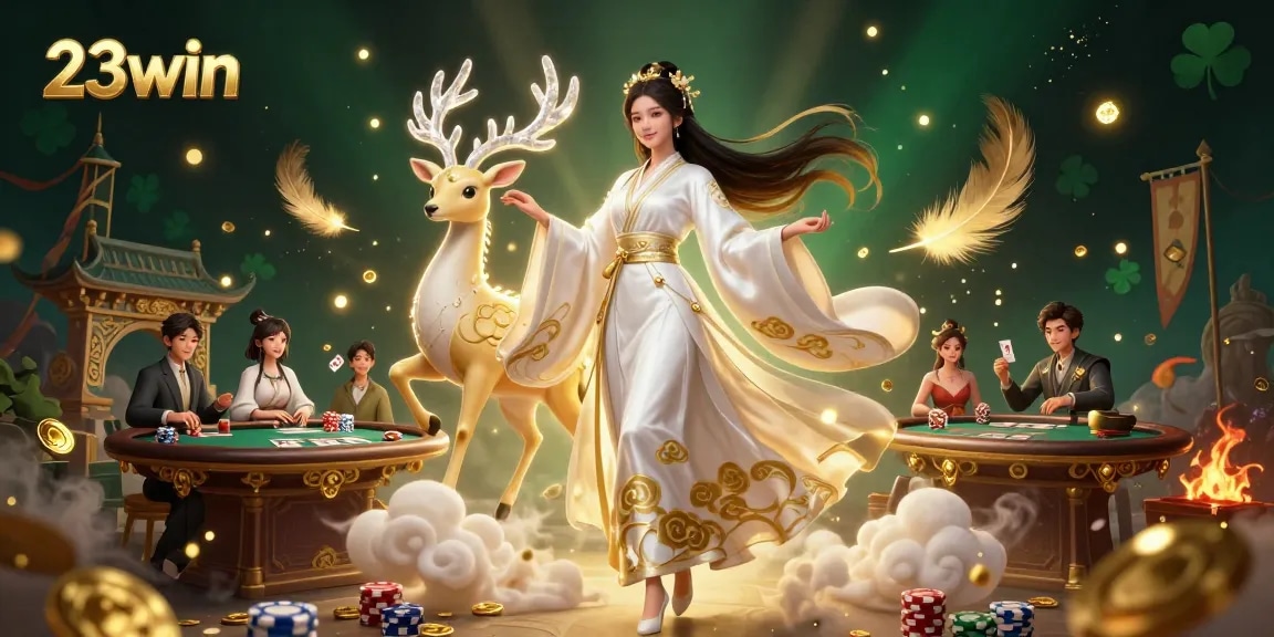 Experience thrilling gameplay at 23win with a vibrant poker scene and enchanting visuals.