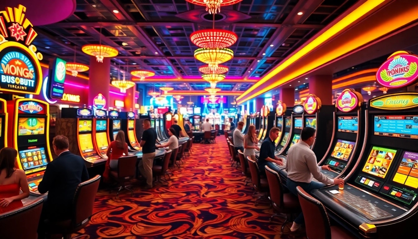 เล่นเกมส์คาสิโนที่ betflik169 บรรยากาศสลอตคาสิโนสุดหรูและความสนุกสนาน