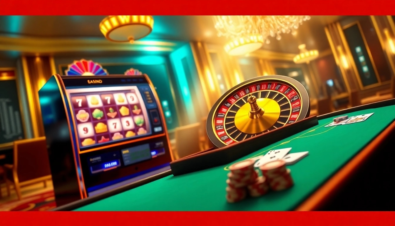 Experience excitement at https://23win.cn.com/ with vibrant casino elements like chips and card games.