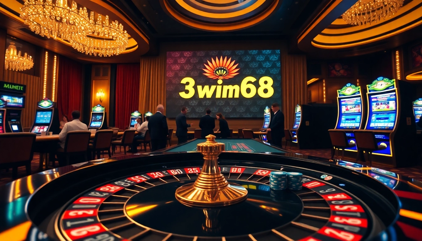 Experience the excitement of gambling at 33win68 with vibrant casino games and exhilarating action.