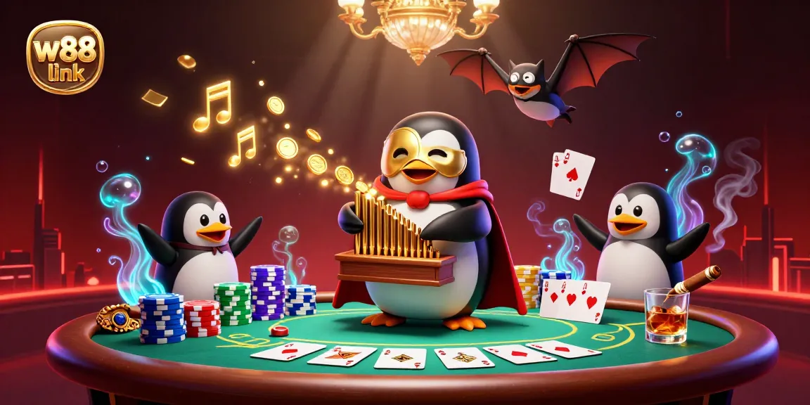 Experience the excitement of W88 link for online betting with rich gaming illustrations.