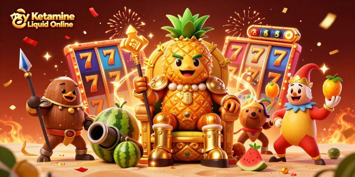 Engage with the vibrant scene as you Buy Ketamine Liquid Online amid colorful casino elements.