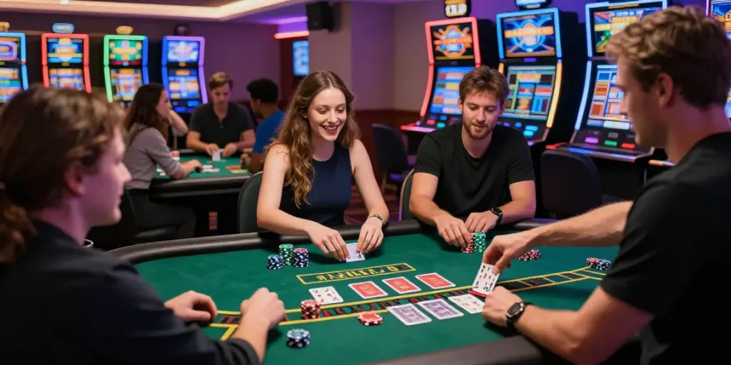 Exciting online gambling at XX88 with players engaged in live casino action.