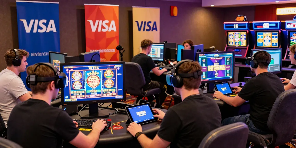 Engaged UK players exploring credit card casinos at scoarch.org.uk with Visa and Mastercard.