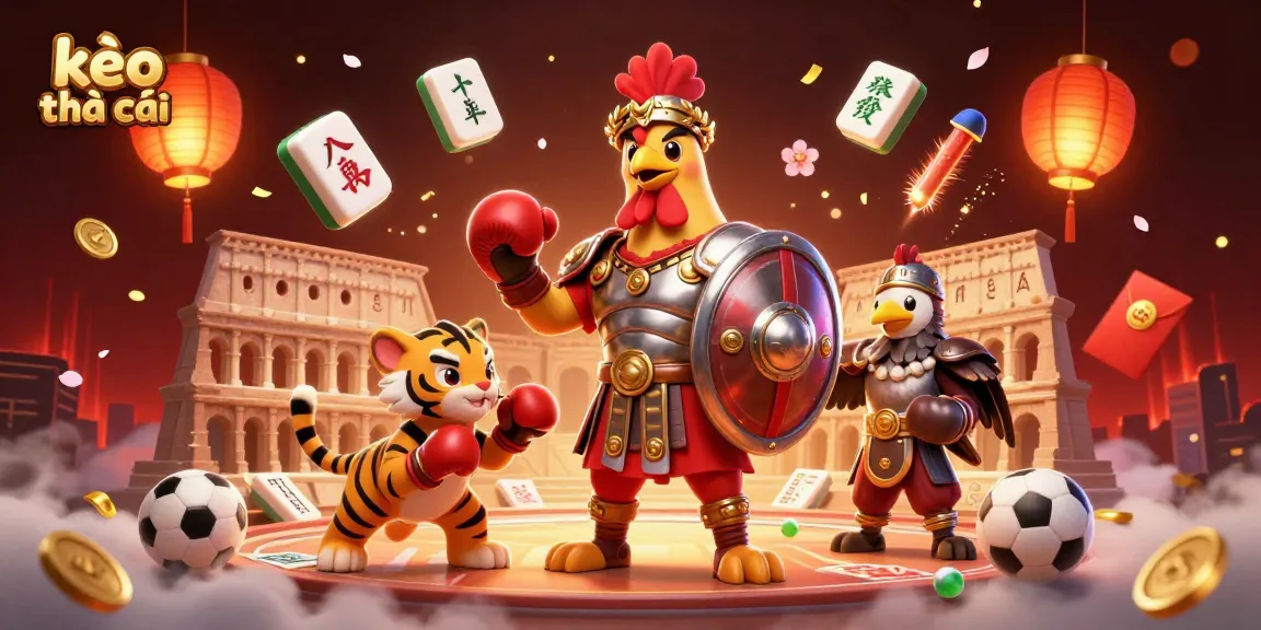 Embrace the excitement of kèo nhà cái with this vibrant 3D sports betting scene featuring engaging characters and dynamic game elements.