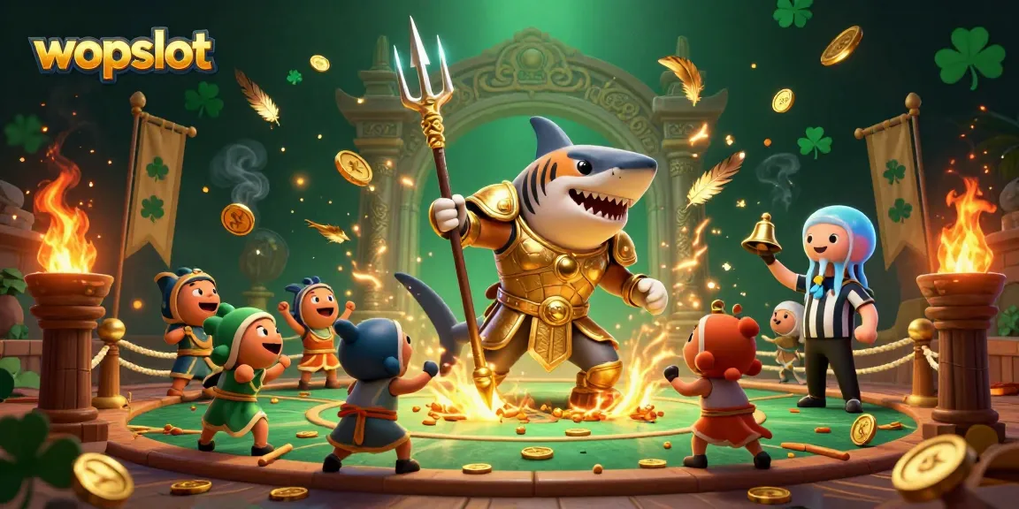 Experience jackpot excitement at wopslot with thrilling slot action in a vibrant underwater arena.