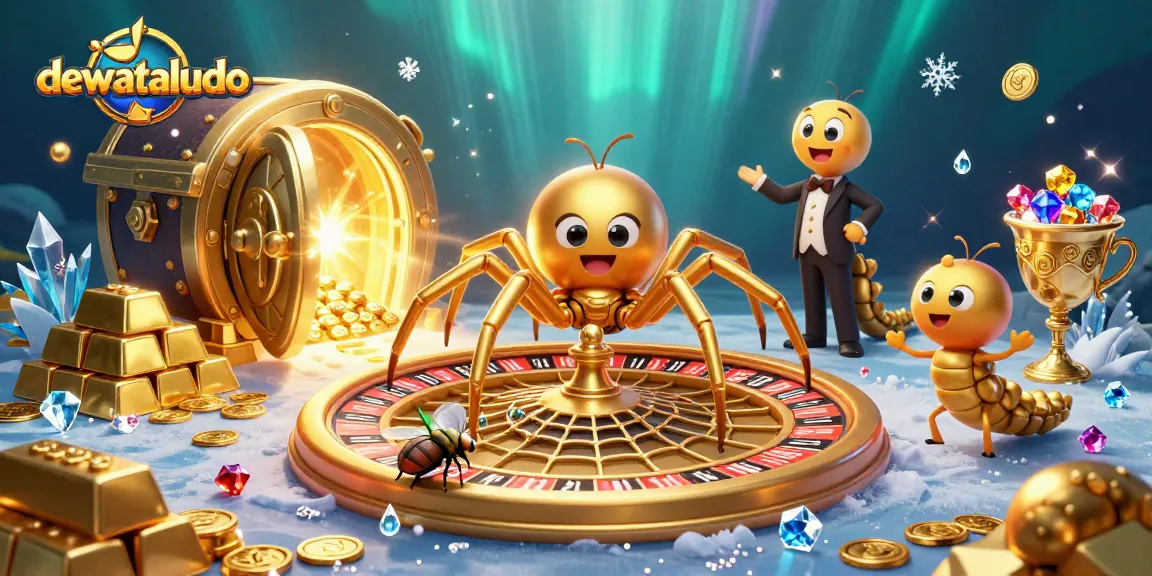 Permainan dewa ludo dengan karakter menarik dan elemen bertema kasino untuk taruhan menang!