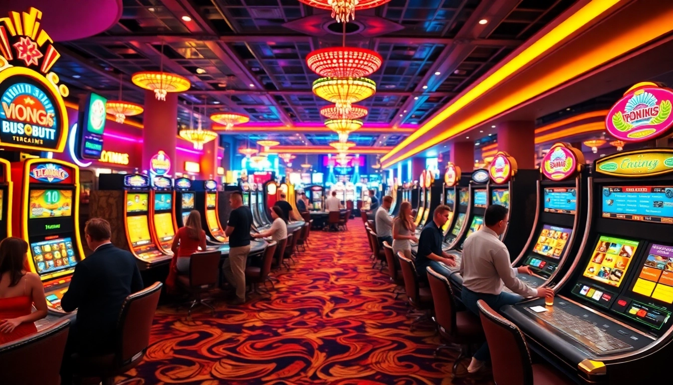 เล่นเกมส์คาสิโนที่ betflik169 บรรยากาศสลอตคาสิโนสุดหรูและความสนุกสนาน