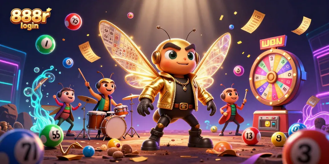 Join the fun with 888r login as a cicada rock star brings excitement in a vibrant gambling scene!