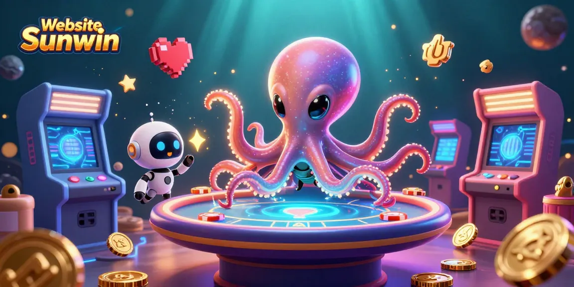 Experience thrilling gameplay at Website Sunwin with our vibrant, immersive 3D casino scene.