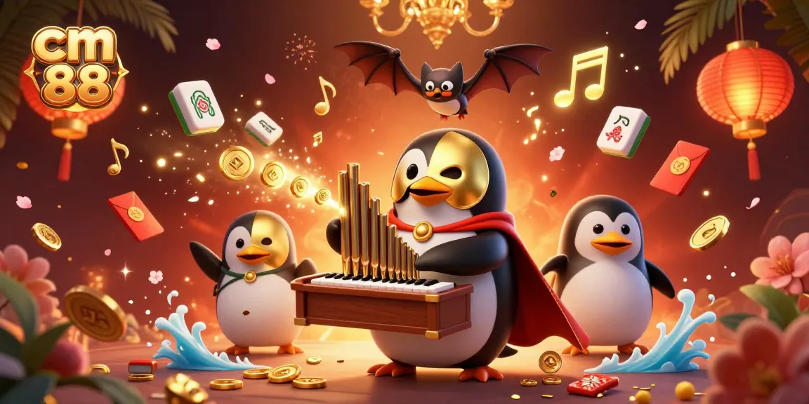 Experience winning strategies and excitement at cm 88 with vibrant casino-themed 3D illustration