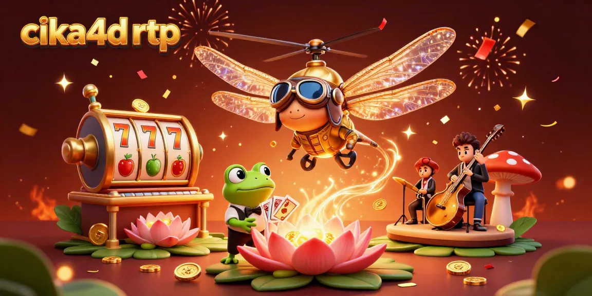 Engage with cika4d rtp and enjoy vibrant casino action with dynamic 3D characters and festive elements.