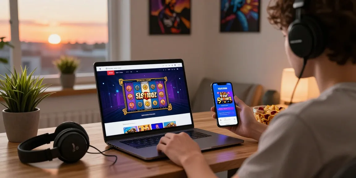 Engaging Slot7000 online gaming scene showcasing user-friendly interface and cozy atmosphere.