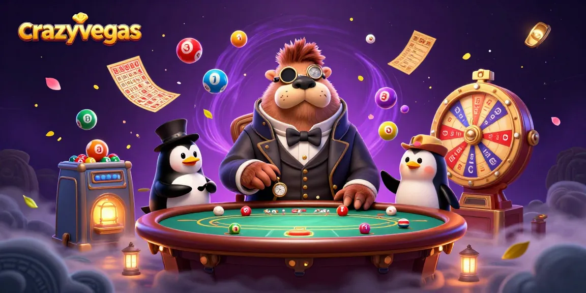 Play poker at crazyvegas with a jolly walrus, a penguin dealer, and a bluffing pufferfish.
